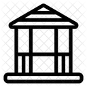 Gazebo Outdoor Garden Icon