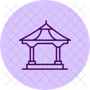 Gazebo Outdoor Property Icon
