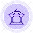 Gazebo Outdoor Property Icon