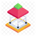 Gazebo Pavilion Metal Gazebo Icon