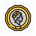 Gbp Coin Gold Icon