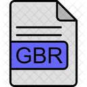 Gbr File Format Icon