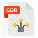 Gbr-Datei  Symbol