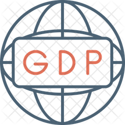 Gdp Growth Icon - Download in Dualtone Style