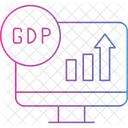 Gdp Growth Icon Icon