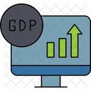 Gdp Growth Icon Icon