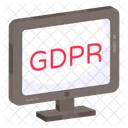 Gdpr Data Protection Regulation Data Security Icon