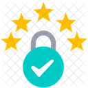 Gdpr Lock Protection Icon