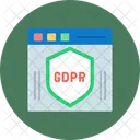 GDPR Protecao Site Ícone