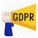 Gdpr Announcement Data Icon