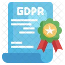 Gdpr Certification  Icon