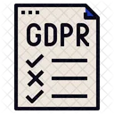 Gdpr Checklist Regulation Icon