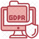 GDPR 데이터 보호  아이콘