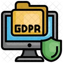 Gdpr Data Protection  Icon