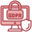GDPR 데이터 보안  아이콘