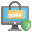 Gdpr Data Security  Icon