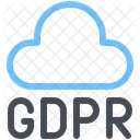 GDPR de la nube  Icono