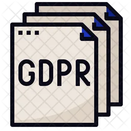 GDPR 문서  아이콘