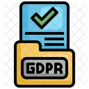 Gdpr Document  Icon