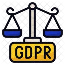 GDPR Law  Icon