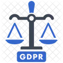 Gdpr Justice Law Icon