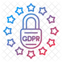 Lock Protection Data Icon