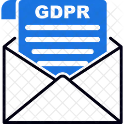 GDPR 편지  아이콘