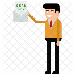 GDPR mail  Icon