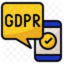 GDPR  Mobile  Icon