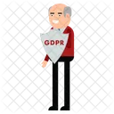 GDPR Protection  Icon