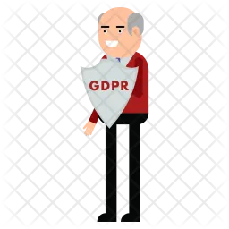 GDPR Protection  Icon