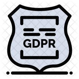 GDPR 보안  아이콘