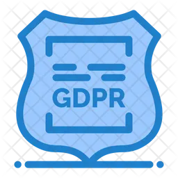 Segurança do GDPR  Ícone