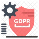 Segurança do GDPR  Ícone