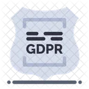 Segurança do GDPR  Ícone