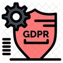 Segurança do GDPR  Ícone