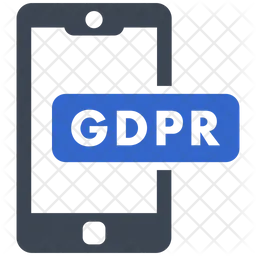 Seguridad móvil gdpr  Icono