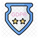 Gdpr Shield Protection Security Icon