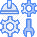Gear Machinery Mechanism Icon