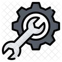 Gear Cogwheel Wrench Icon