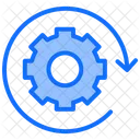 Gear Setting Recycle Icon