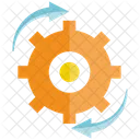Gear Cog Rotate Icon
