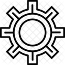 Gear Option Setting Icon