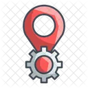 Gear Pin Location Icon