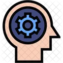 Gear Mind Mapping Knowledge Icon