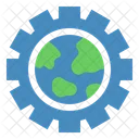 Gear Ecology World Icon