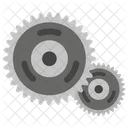 Gear Box Gears And Bearings Automobile Parts Icon