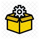 Box Gear Delivery Icon