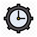 Clock Gear Management Icon