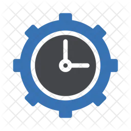 Gear Clock  Icon
